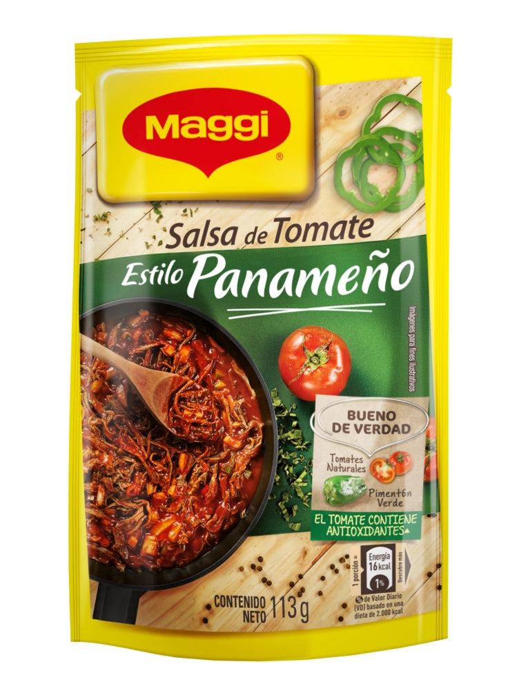 SALSA DE TOMATE MAGGI ESTILO PANAMEÑO 113 G