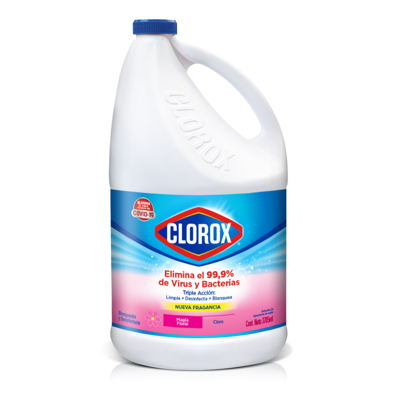 BLANQUEADOR CLOROX MAGIA FLORAL 128 OZ