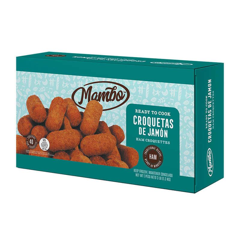 CROQUETAS DE JAMON MAMBO 40 UND