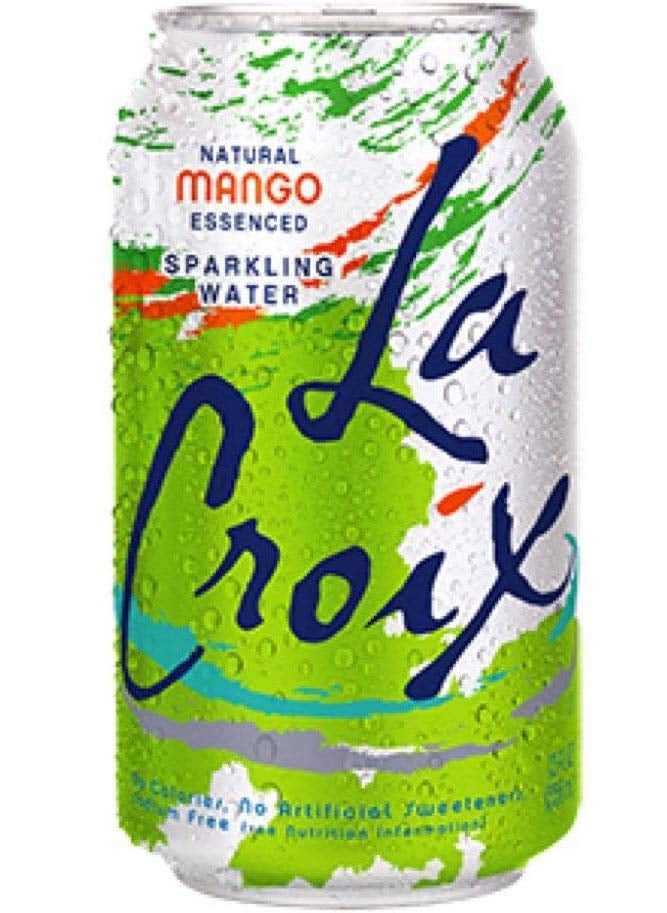 AGUA CON GAS LA CROIX MANGO LATA 12 OZ