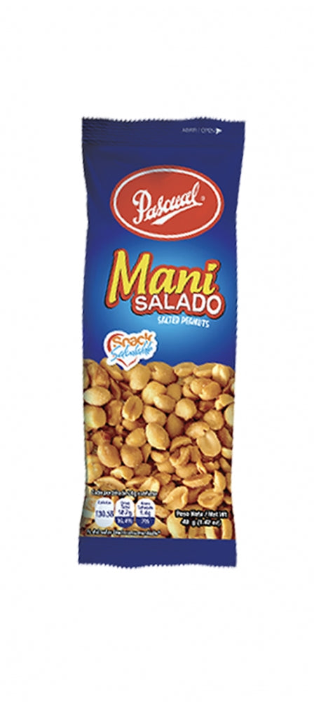 MANÍ SALADO PASCUAL 40G