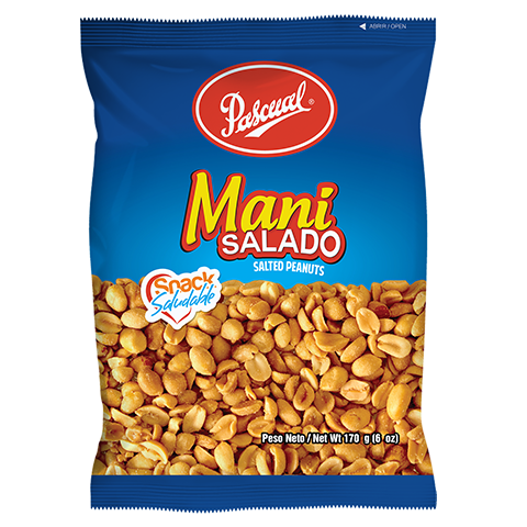 MANÍ SALADO PASCUAL 170G