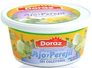 DORAZ MARGARINA CON AJO Y PEREJIL 8 OZ