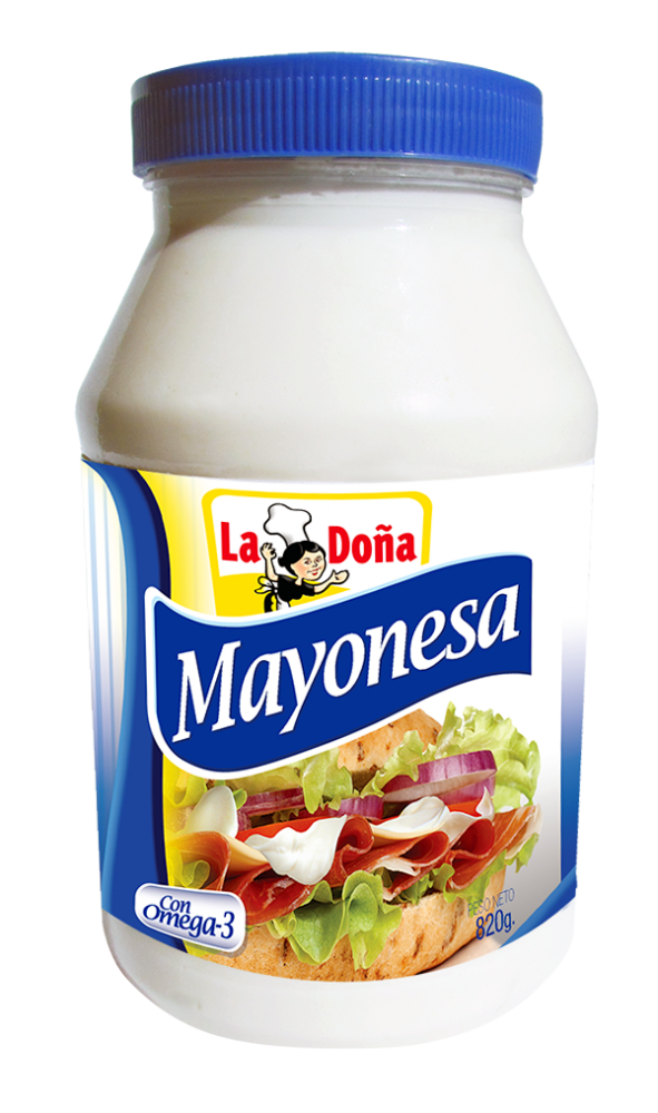 MAYONESA LA DOÑA FRASCO 32 OZ