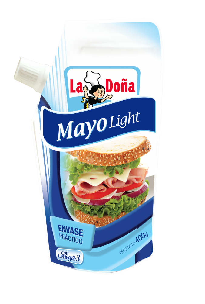 MAYONESA LA DOÑA LIGHT 400 G