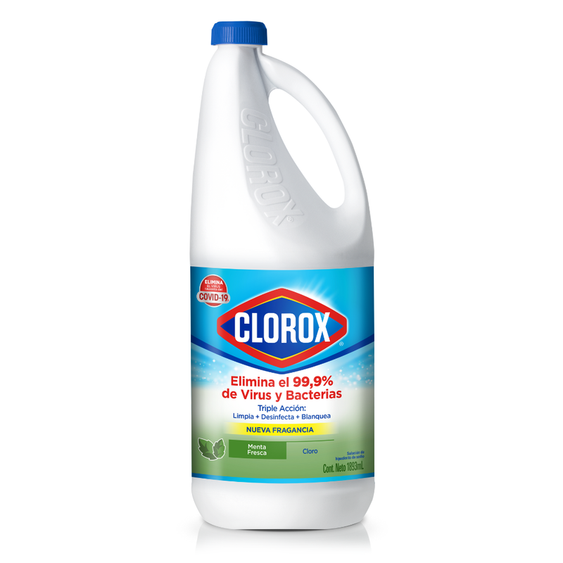 BLANQUEADOR CLOROX MENTA FRESCA 64 OZ