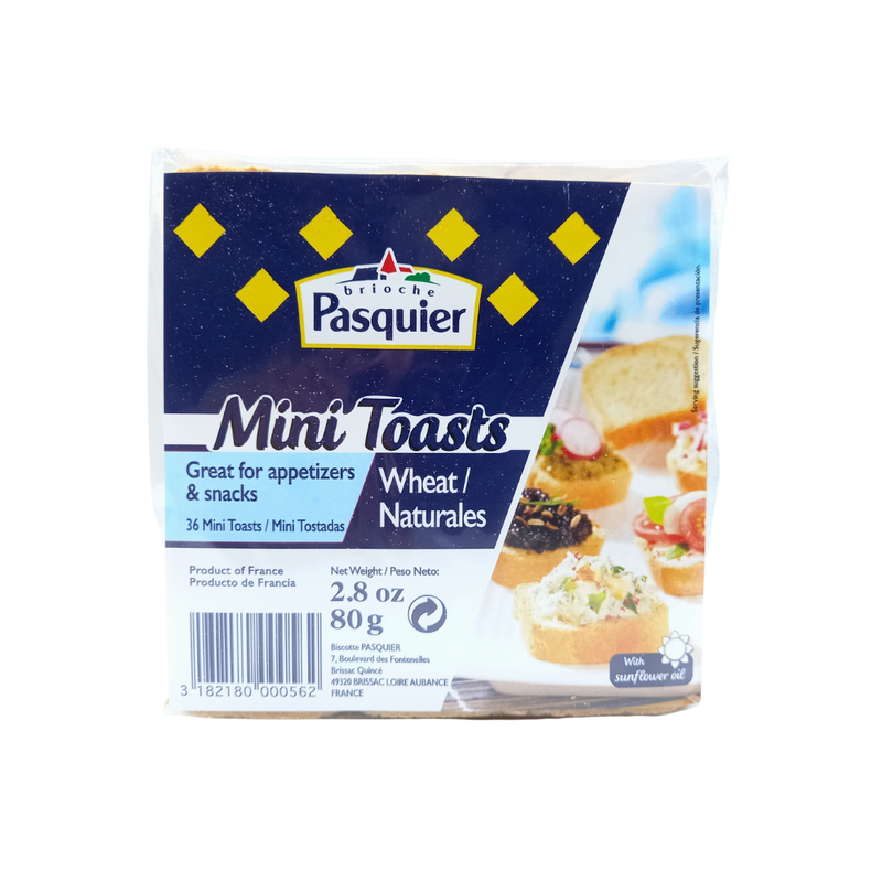 MINI TOSTADAS PAQUIER 80 GR