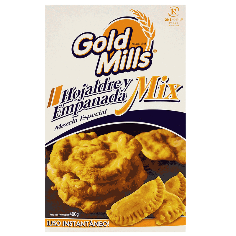 MIX DE HOJALDRE Y EMPANADA GOLD MILLS 400 GR