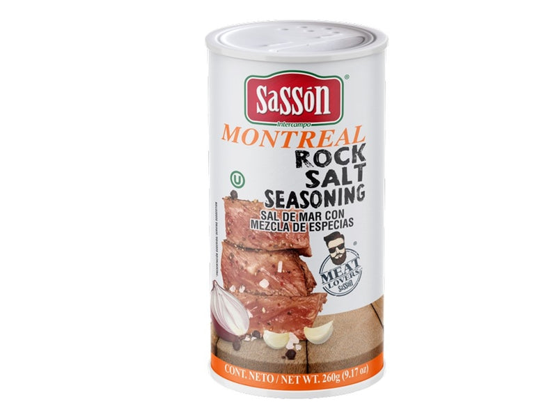 SAL MEAT LOVERS MONTREAL ROCK SALT SASSON 260 GR