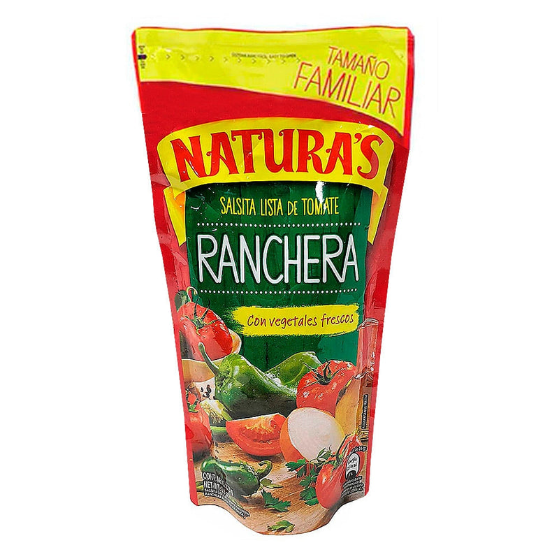 NATURAS SALSA TOMATE RANCHERA 400G