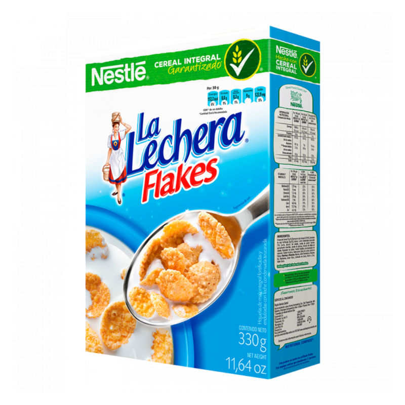 LA LECHERA FLAKES NESTLE CEREAL 330 GR