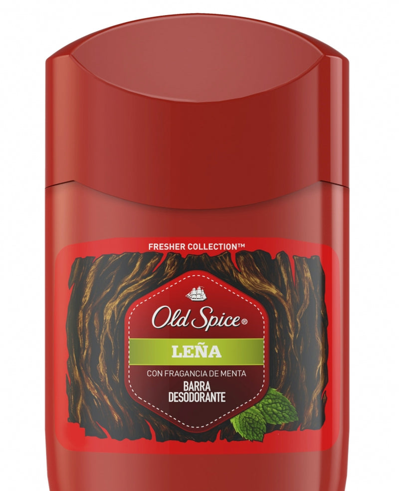 DESODORANTE OLD SPICE  LEÑA BARRA 50 GR