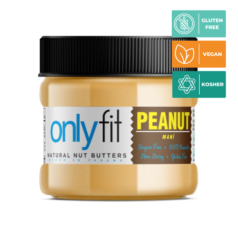 MANTEQUILLA DE MANI ONLYFIT 250 GR