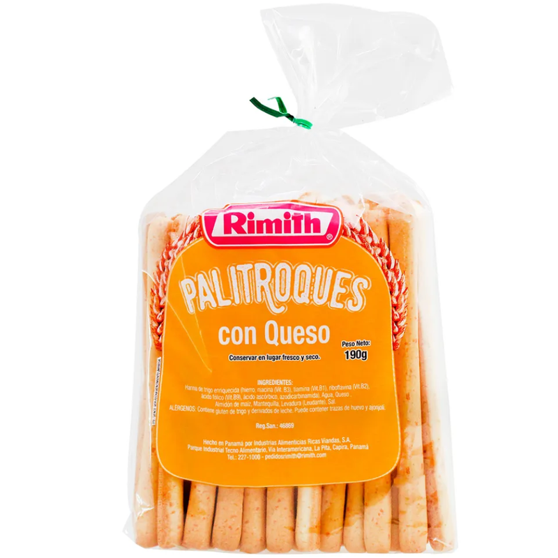 PALITROQUES DE QUESO RIMITH 190 GR