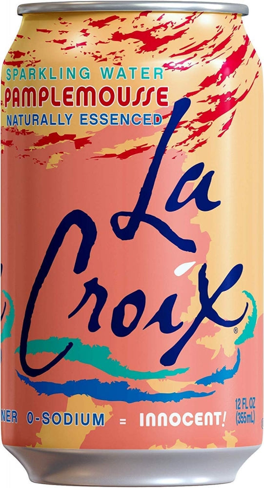 AGUA CON GAS LA CROIX PAMPLEMOUSEE LATA 12 OZ