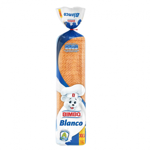 PAN BLANCO BIMBO XG 720 GR