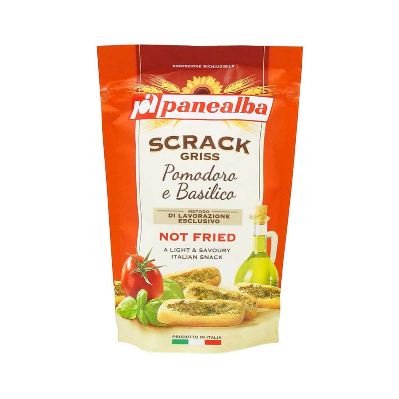 SCRACK PANEALBA TOMATE ALBAHACA 100 G