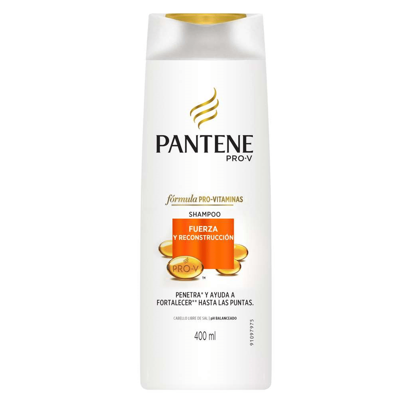 SHAMPOO PANTENE PRO-V FUERZA Y RECONSTRUCCIÓN 400ML