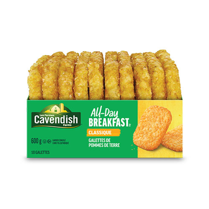 PAPAS CAVENDISH HASH BROWNS PATTIES 600 GR