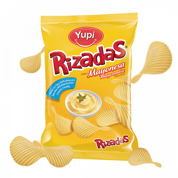 PAPITAS YUPI RIZADAS MAYONESA 28 G