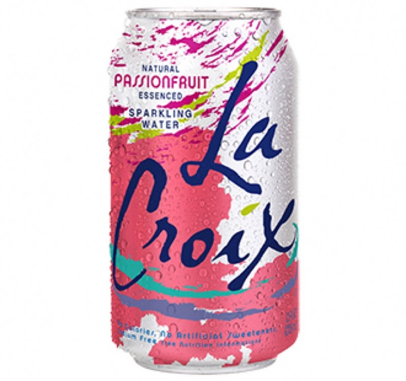 AGUA CON GAS LA CROIX PASSIONFRUIT LATA 12 OZ