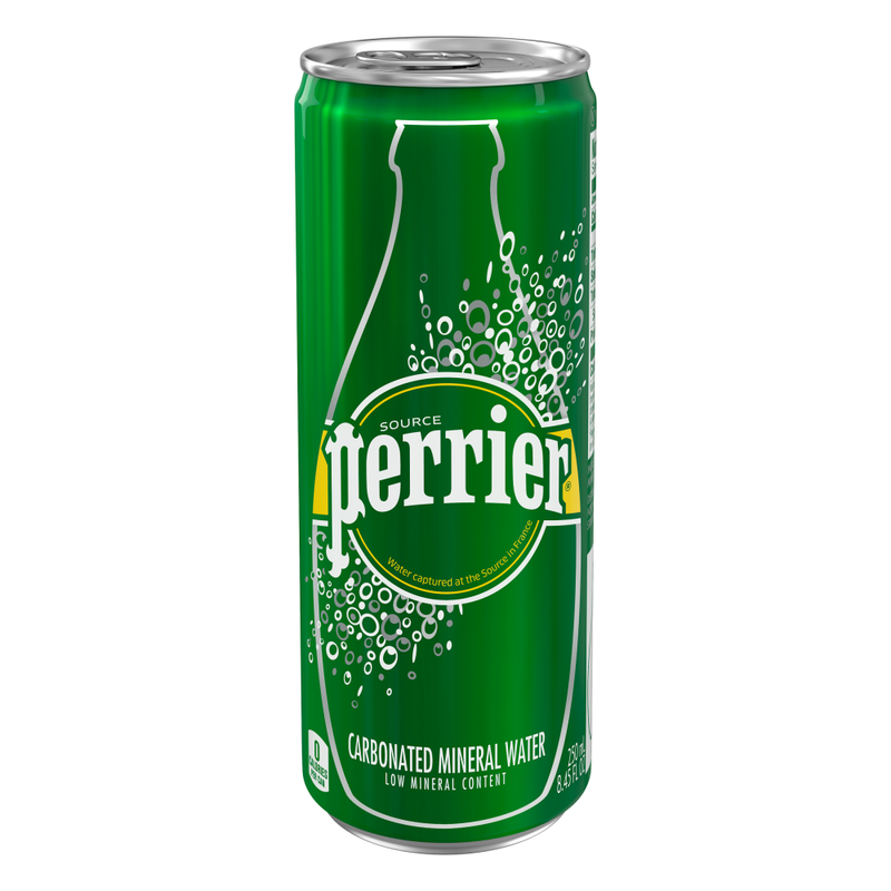 AGUA PERRIER CON GAS LATA 250 ML