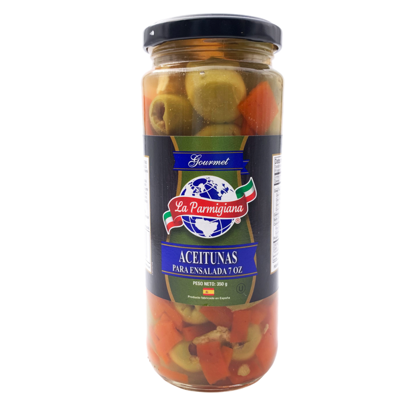 ACEITUNAS PARA ENSALADA LA PARMIGIANA 350 GR