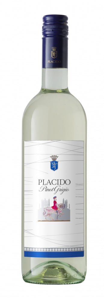 VINO BLANCO PLACIDO PINOT GRIGIO 750 ML