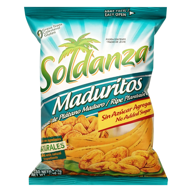 PLATANITOS MADURITOS SOLDANZA 42 GR