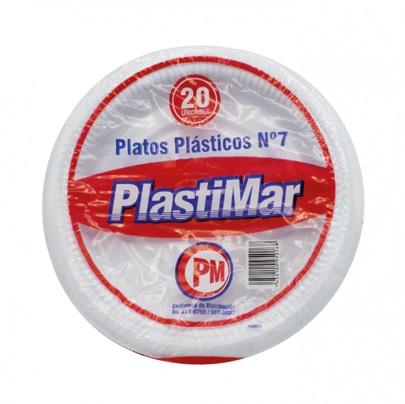 PLATOS PLASTIMAR N-7 20 UND