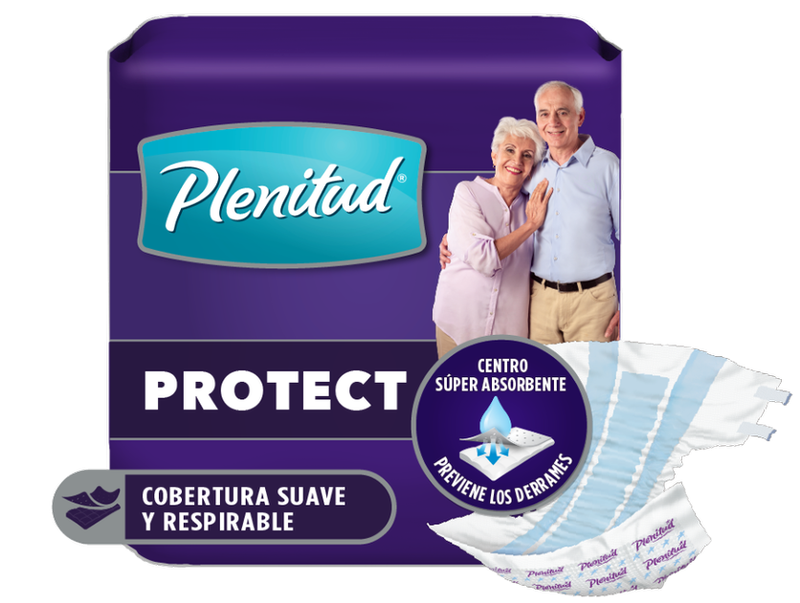 PLENITUD PROTECT PAÑAL DESECHABLE PARA ADULTOS 8 G/XG UNIDADES 100-140 CM