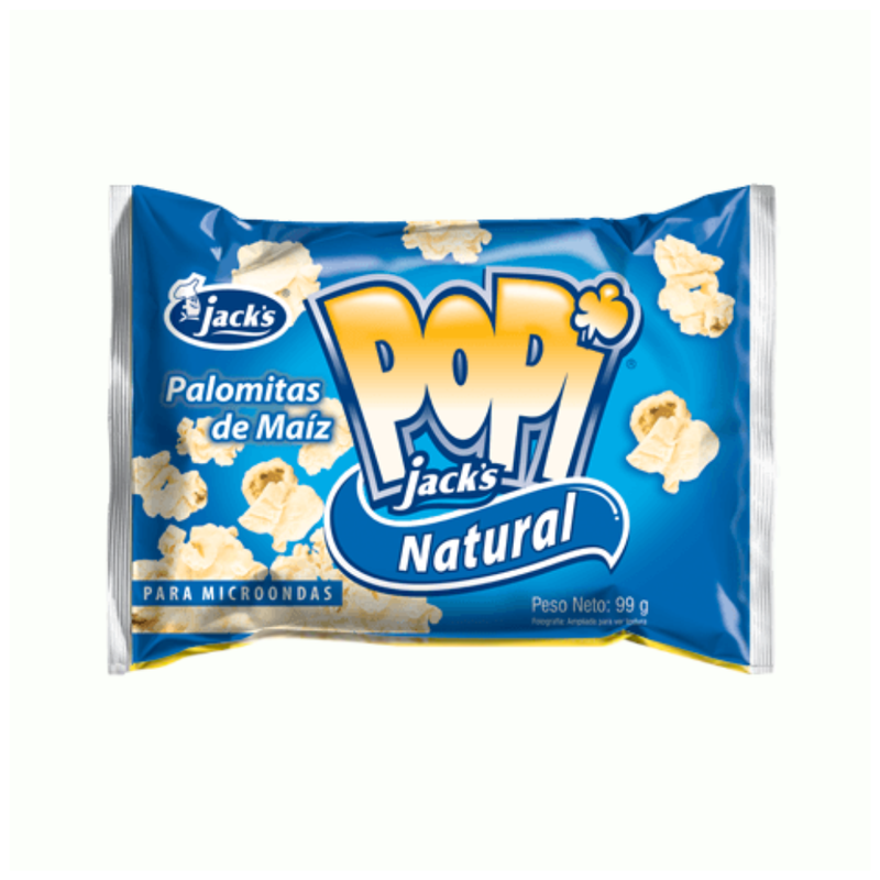 PALOMITAS POP DE MAIZ SABOR NATURAL PARA MICROONDAS 99 G