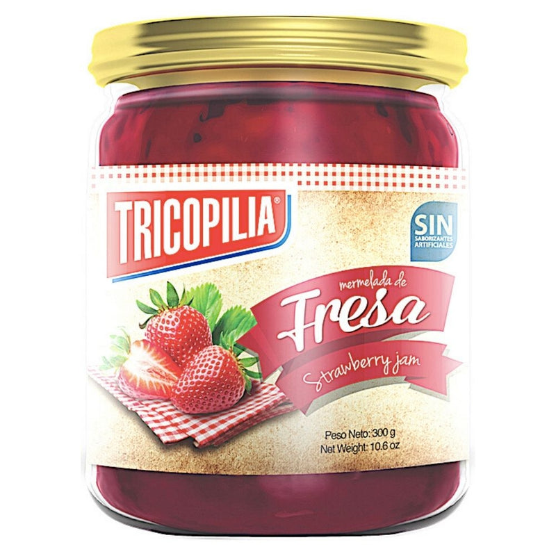 MERMELADA  DE FRESA TRICOPILIA 300 GR