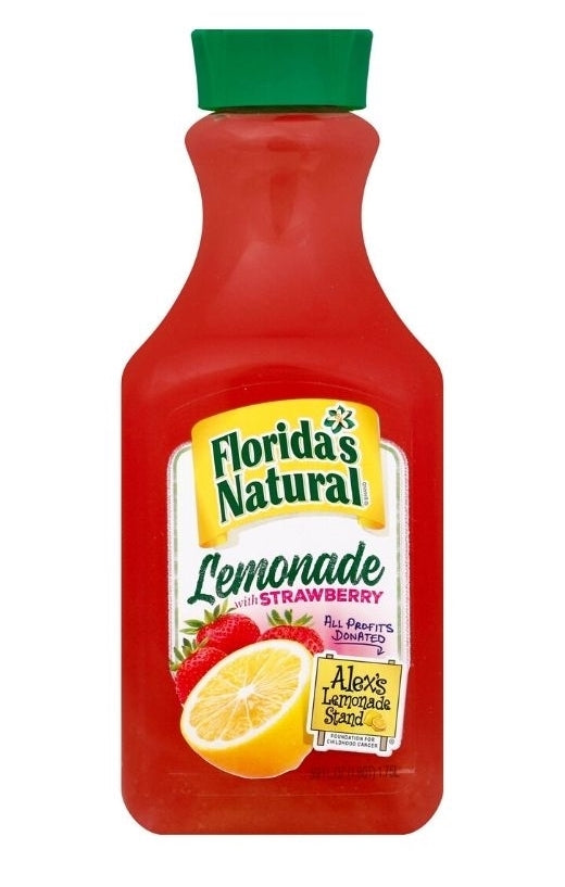 LIMONADA FLORIDAS NATURAL LEMONADE WITH STRAWBERRY 59 OZ