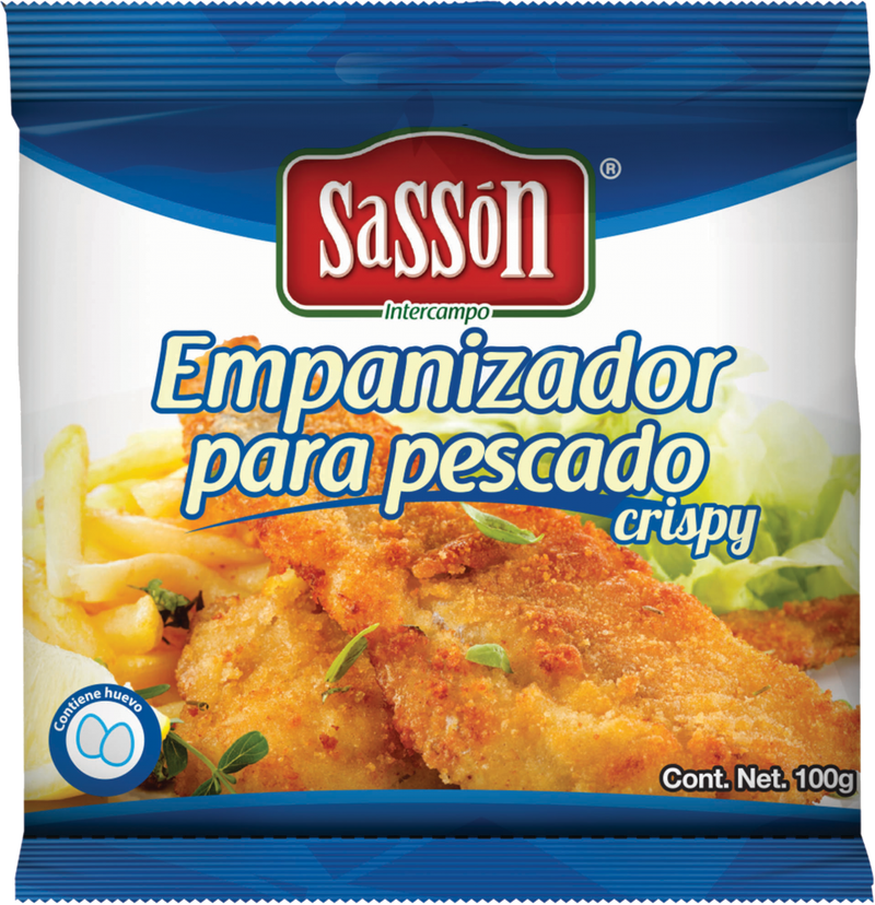 EMPANIZADOR SASSON PARA PESCADO CRISPY 100 G