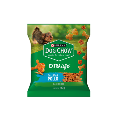 PURINA DOG CHOW SNACKS CACHORRO GALLETA DE POLLO 100GR