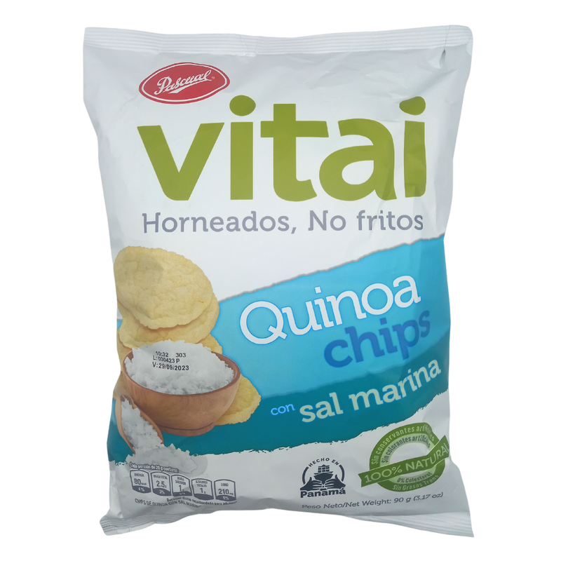 QUINOA CHIPS SAL MARINA VITAI 90 GR