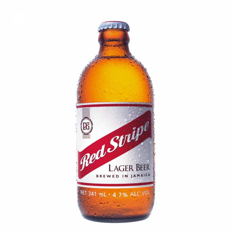 CERVEZA RED STRIPE BOTELLA 341 ML