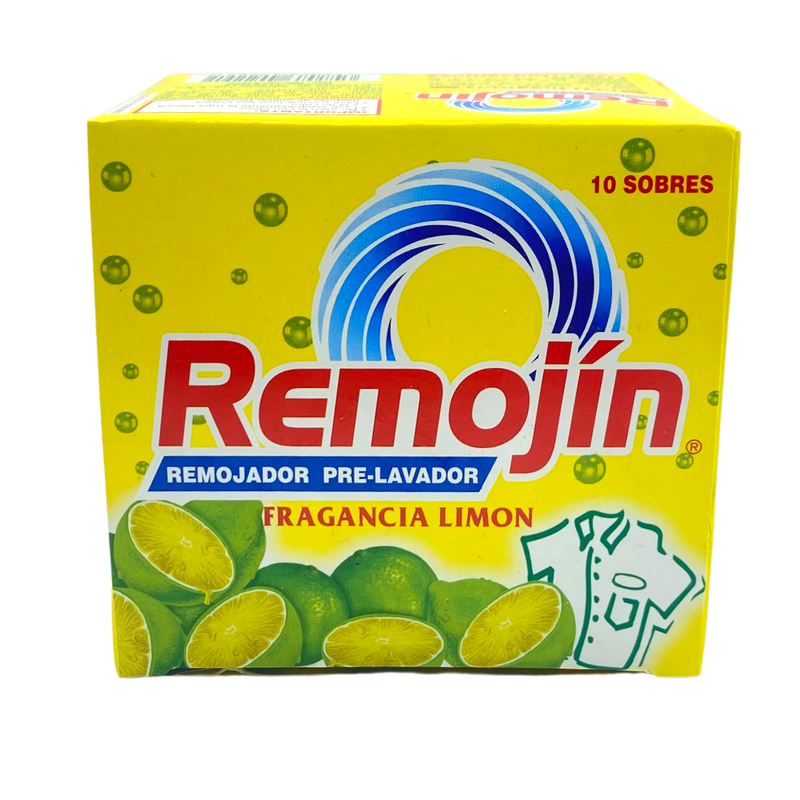 JABON REMOJÍN LIMÓN CAJA DE 10 UND