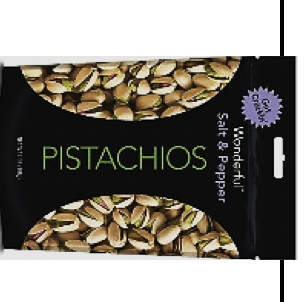 SALT & PEPPER PISTACHIOS 8 OZ