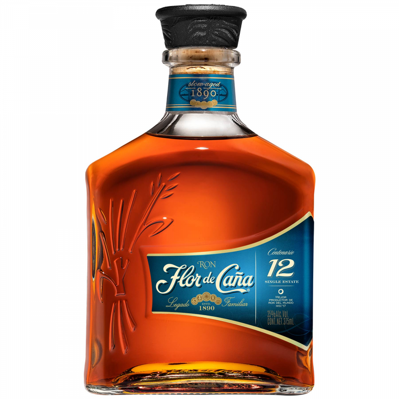 RON FLOR DE CAÑA 12 AÑOS 350 ML