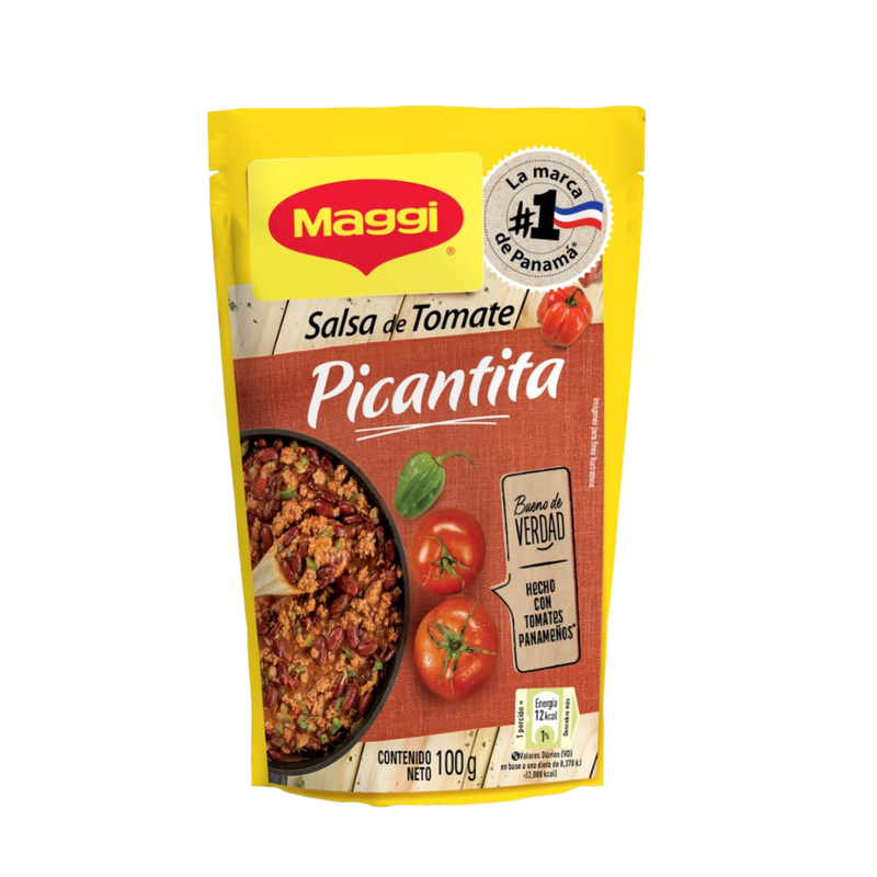 SALSA DE TOMATE PICANTITA MAGGI 100 GR