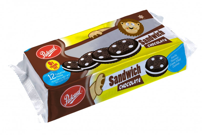 GALLETA PASCUAL SANDWICH CHOCOLATE 360 G