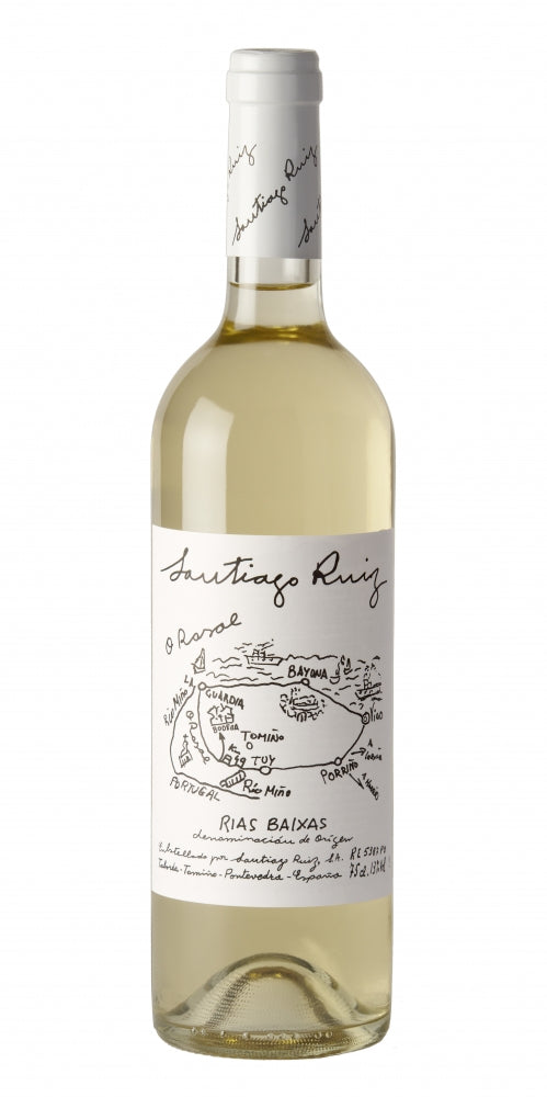 VINO BLANCO  SANTIAGO RUIZ ALBARIÑO 750 ML