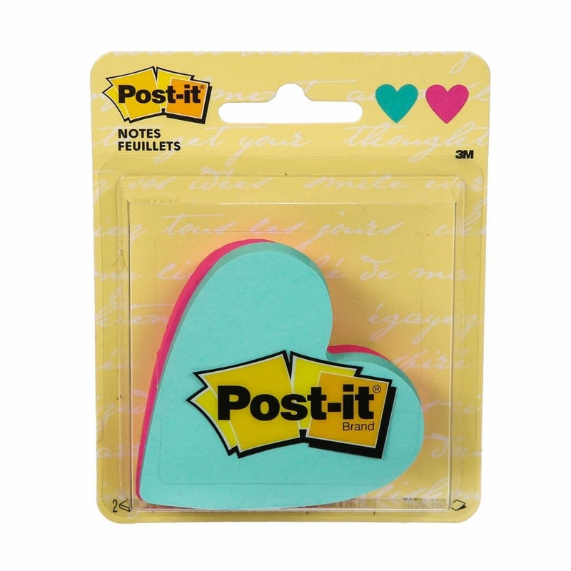 NOTAS ADHESIVAS CORAZON POST-IT 150 HOJAS