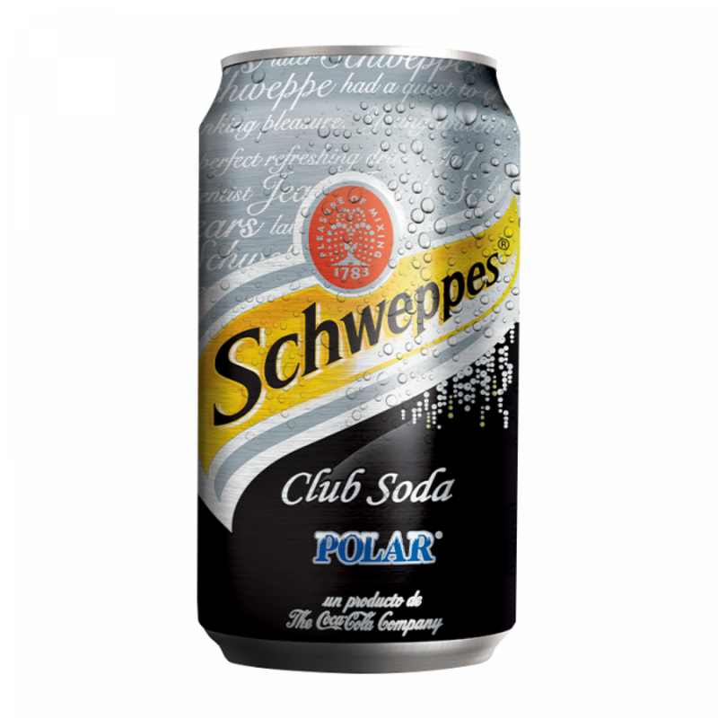 CLUB SODA SCHWEPPES LATA