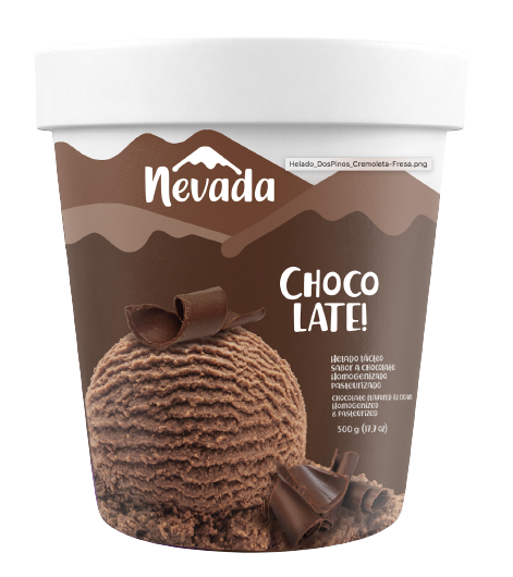 HELADO NEVADA CHOCOLATE 1/4 GALON