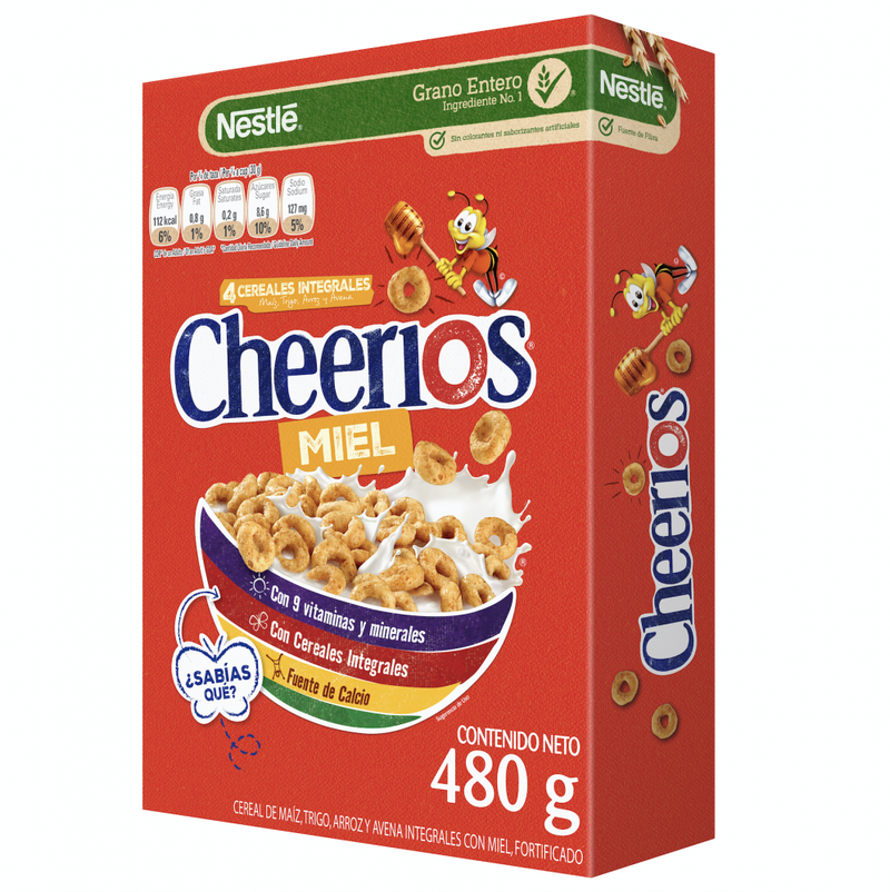 CEREAL CHEERIOS MIEL 480 G