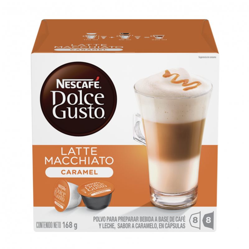 CAFE NESCAFE DOLCE GUSTO LATTE MACHIATO 16 CAPSULAS