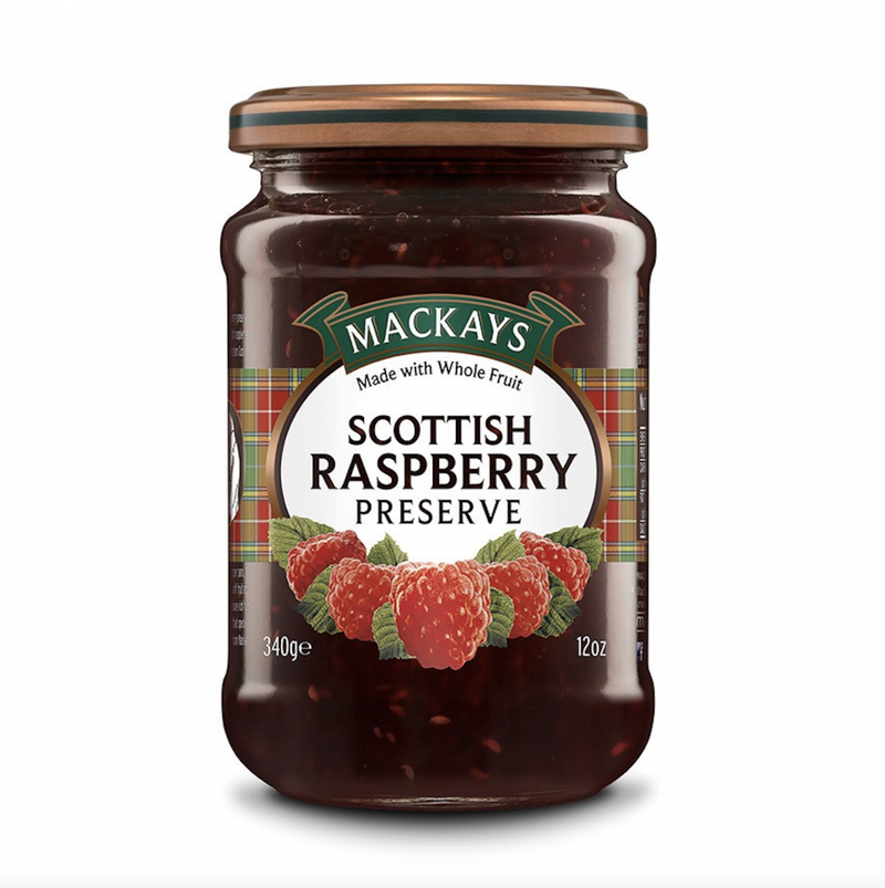 MERMELADA RASPBERRY MACKAYS DE ESCOCIA 340 GRS